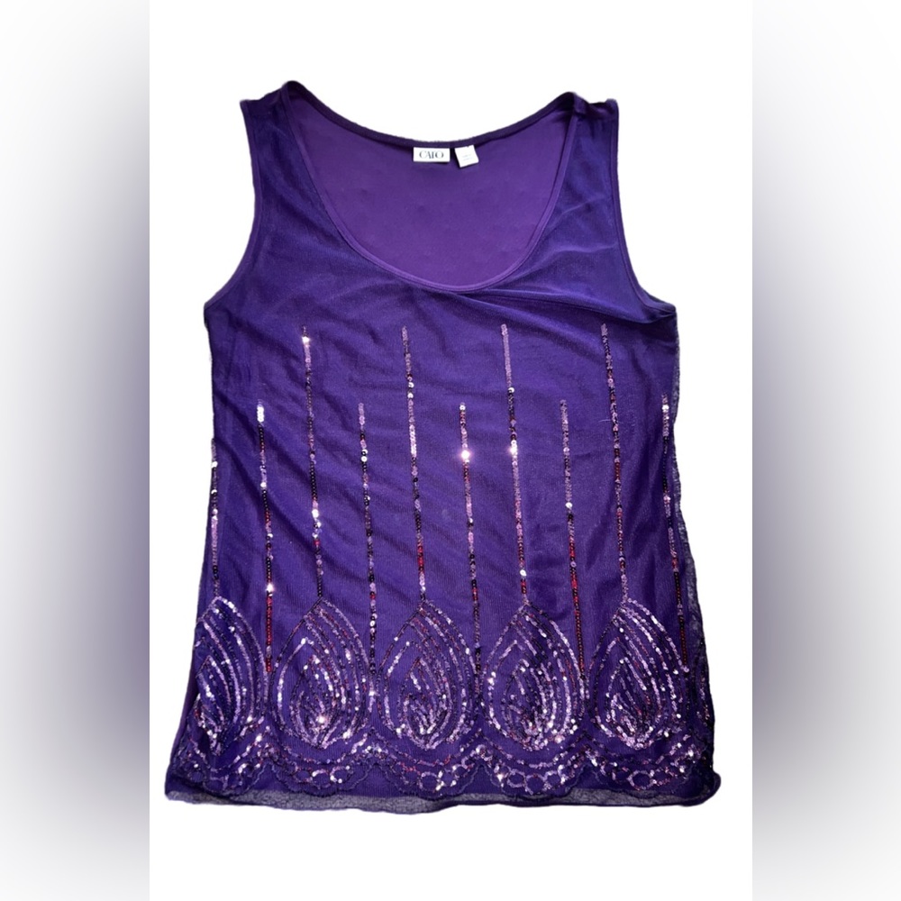 Women Sleeveless Blouse Size L